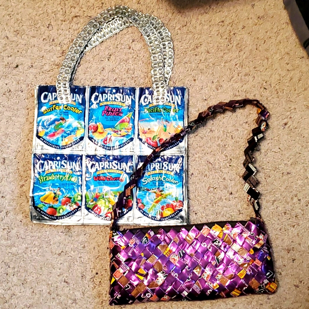 Capri Sun Purse & Candy Wrapper Purse